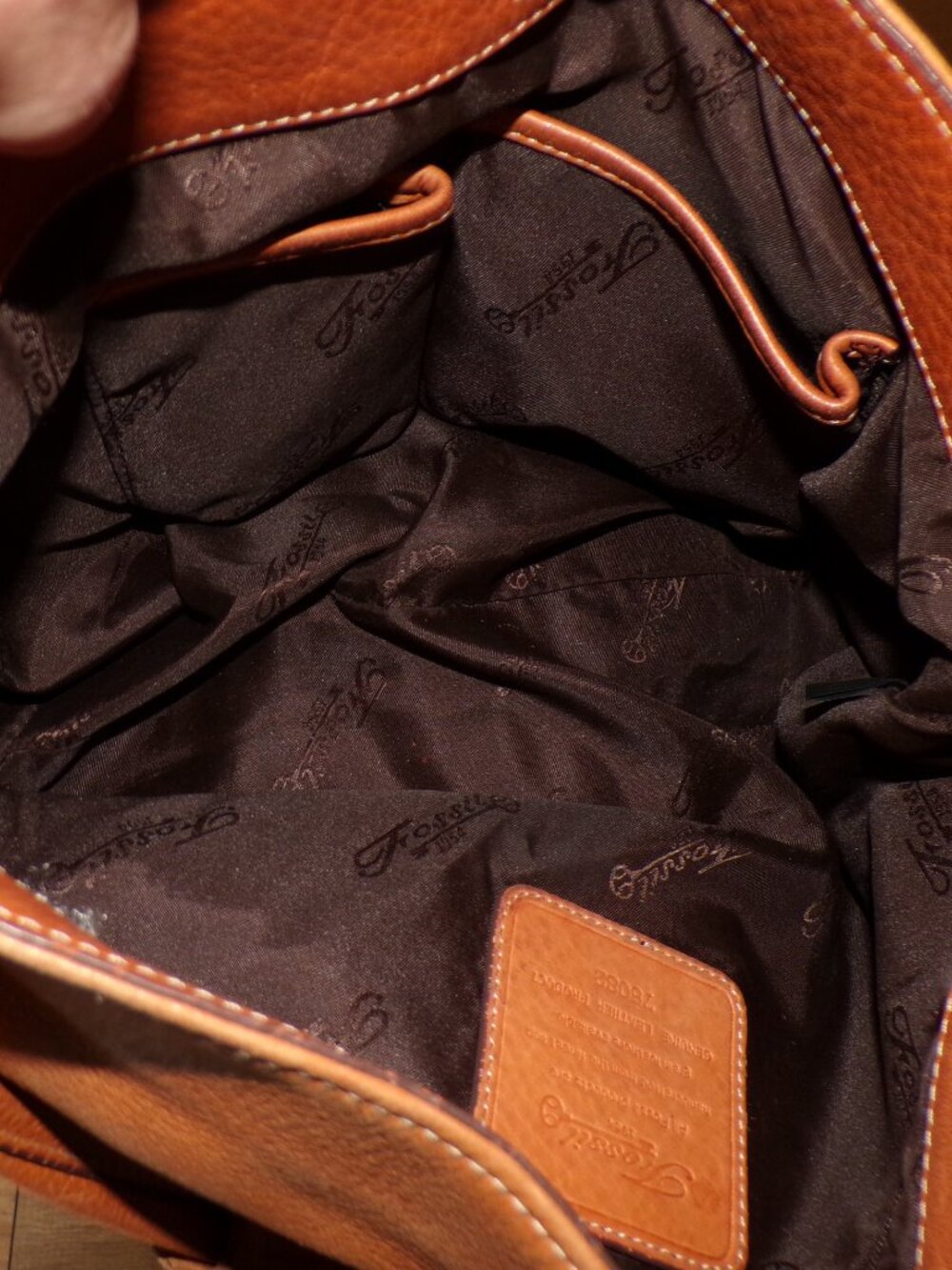 Leather Fossil Bag - Picture 14 of 15